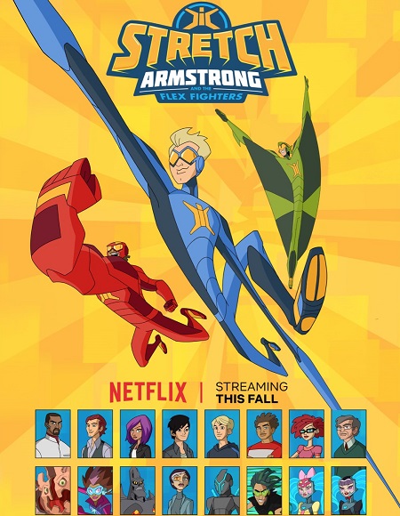 مسلسل Stretch Armstrong and the Flex Fighters 2017 مترجم و مدبلج كامل