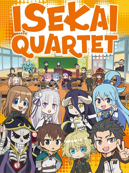 انمي Isekai Quartet الموسم الاول مترجم كامل