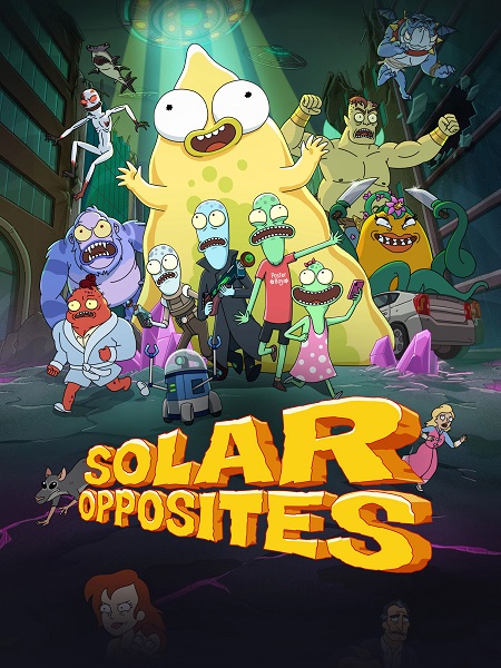 مسلسل Solar Opposites الموسم السادس مترجم كامل